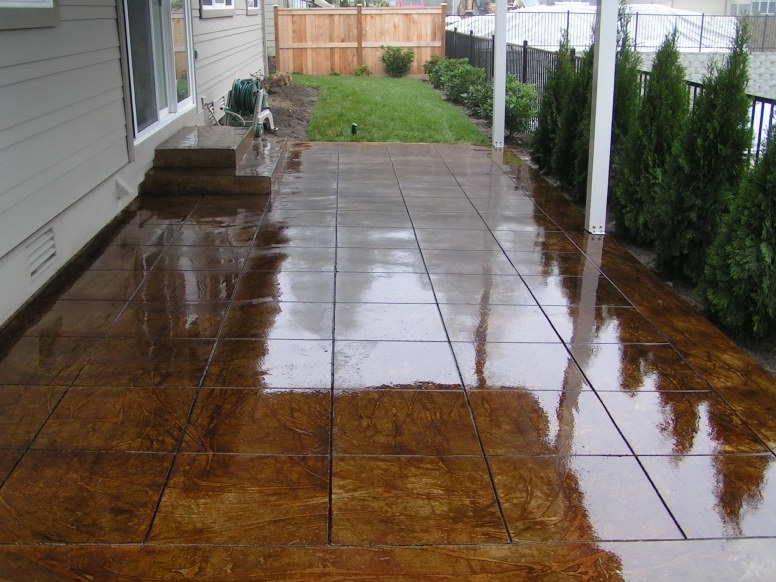 Acid Stained Concrete Master, Acid Stain Concrete Patio Cost